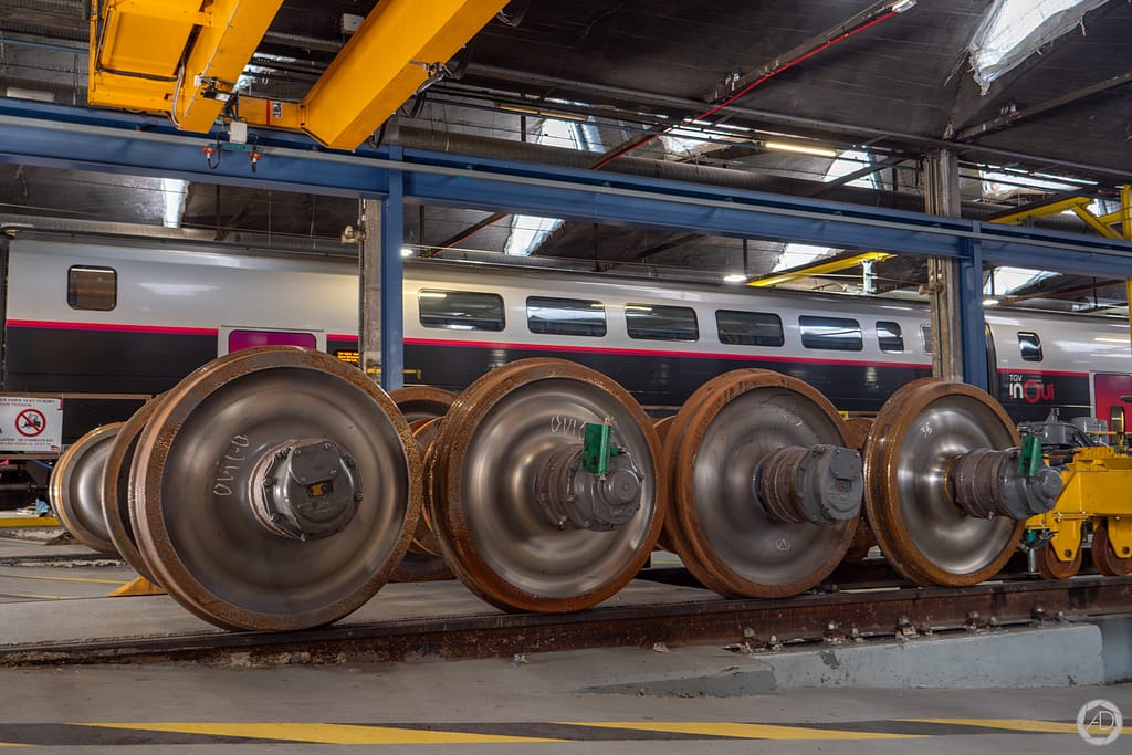 roues de train